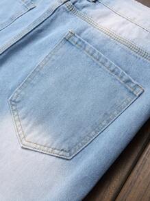 Men's Fashionable Distressed Denim Jeans, Streetwear, Casual, Comfortable