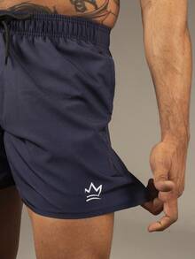 Kit 2 Men's Beach Shorts Tactel Lightweight Casual Training Daytime Soft Comfortable Summer Fashion - trắng - Xem 6