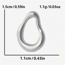 5pcs High-End Fashionable Multipattern Stainless Steel Gold And Silver Sunburst Geometric Pendant Ring Charms, Suitable For DIY Jewelry Making Necklace Bracelet Earrings