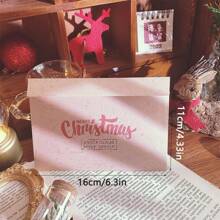 12 张/套复古圣诞贺卡，带信封，适合家人和朋友的通用收件人节日贺卡，圣诞礼物，感恩节，新年祝福卡，趣味礼品卡 - 均碼 - 查看 10