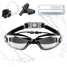 Gogles Natacion Arena Gafas Protección Uv Antiempaño Sin Fugas - Negro - Ver 2