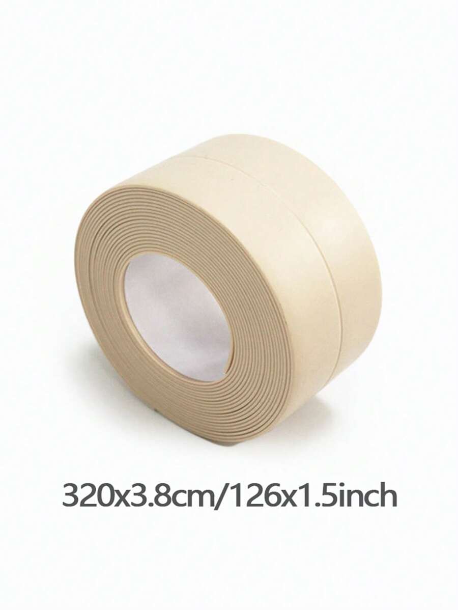 1 Roll Of Caulk Tape, Waterproof & MildewResistant Bathroom Caulk