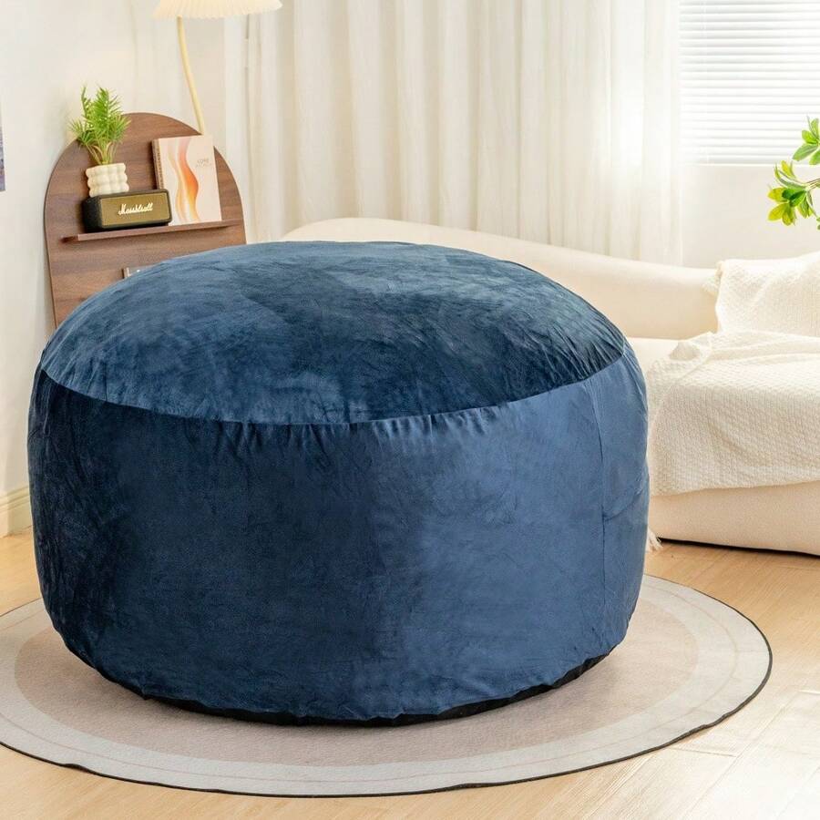 Bean Bag Chair Giant 5' Memory Foam Furniture Bean Bag Chairs For