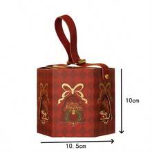 1pc - Hộp quà Giáng sinh mới, Hộp quà tiệc Giáng sinh, Túi đựng táo đêm Giáng sinh, Hộp quà tiệc Giáng sinh tinh tế (Màu ngẫu nhiên) - Nhiều màu - Xem 2