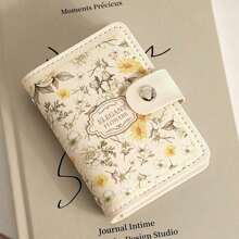 Creative 20 Card Pockets PU Leather Mini Wallets RFID Blocking ID Card Holder Laminated Concealed Pull-Out Business Card Case - Multicolor - View 9