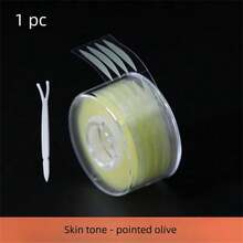 600pcs Super Invisible & Breathable Double Eyelid Tapes, Flesh-Colored Mesh Suitable For Various Eye Shapes, Lace Beauty Eye Stickers, Single Eyelid & Puffy Eye Instant Double Eyelid Maker - Multicolor - View 12