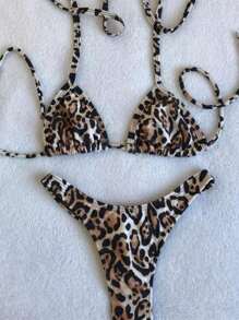 Triangle Bikini With Lined Thong And Perfect Lines - OUNCE - Xem 4