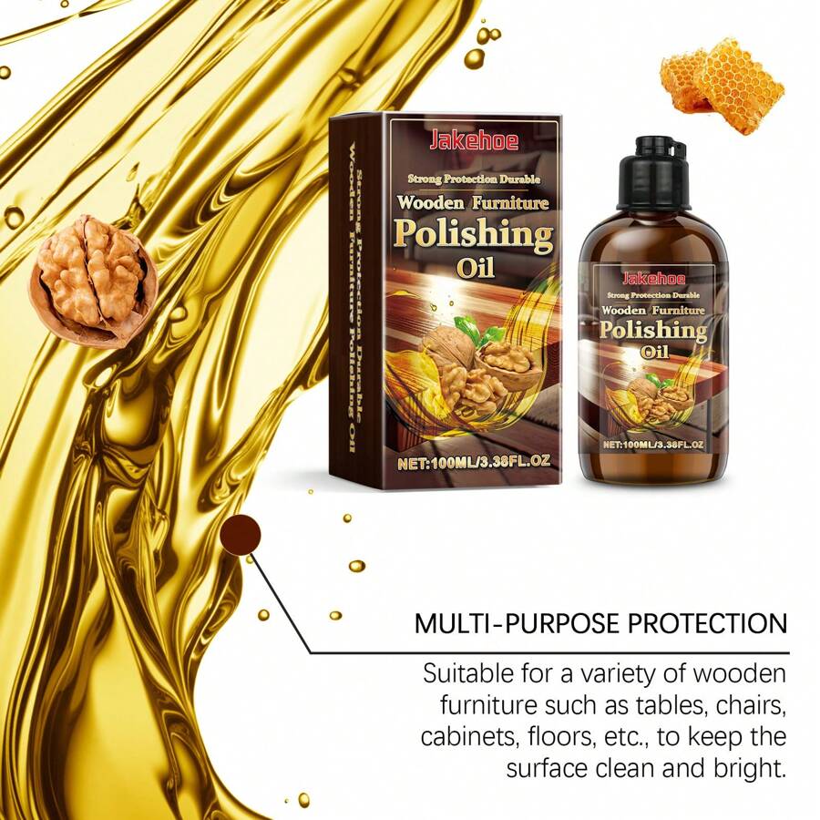 100ml Wooden Furniture Polishing Oil, Redwood Furniture Floor