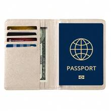 [Custom Order] Personalized Slim High-Grade PU Passport Cover Travel Accessories Passport Holder, Ticket Holder, Credit Card Holder, Wallet, Unisex, Customizable