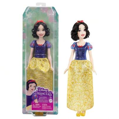 Mattel Princess Dolls, Posable Fashion Doll With Sparkling Clothing And Accessories, Movie Toys, HLW08