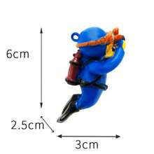 1PC Fish Tanks Aquarium Decoration, Diver Aquarium Decoration, Aquarium Accessories Fish Playmate For Fish Tank Suitable For All Kinds Of Fish Tanks Swimming Pool