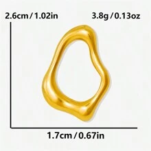 5pcs High-End Fashionable Multipattern Stainless Steel Gold And Silver Sunburst Geometric Pendant Ring Charms, Suitable For DIY Jewelry Making Necklace Bracelet Earrings