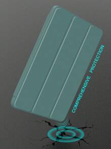 1pc Tablet Protective Case Compatible With Ipad, Soft Anti-Fall Protection, Ultra-Thin/Smart Stand/Auto-Wake Protective Case For TPU Leather Apple IPad Mini 4/5/6, 9.7/10.2/10.5 Inches, Air 4/5/6, 10th Gen, 10.9 Inches, Pro 11 Inches, Air 11(M2) , Air 13 And Pro 11(M4)-Dark Green