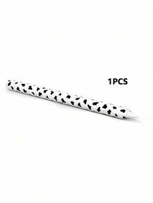 1pc Cartoon Cow Print Silicone Protective Sleeve Cover Compatible With Apple Pencil 1st & 2nd Generation - Black and White - View 4