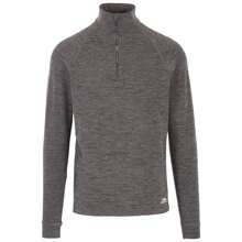 Trespass Top actif Caldez pour hommes (gris moucheté noir)