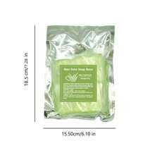 200g/400g椰子油羊奶芦荟皂基块纯天然手工皂基节日礼品实验工艺皂基 - 白色 - 查看 19