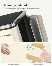 SONGMICS Trash Cans - Phích cắm loại C của EU (220-240V) - Xem 4