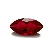 One 100% Lab Grown Ruby Various Shapes Gemstone For Charms Advanced Jewelry Making Materials(The Size Is Based On The SKU Image)