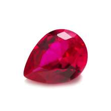 One 100% Lab Grown Ruby Various Shapes Gemstone For Charms Advanced Jewelry Making Materials(The Size Is Based On The SKU Image)