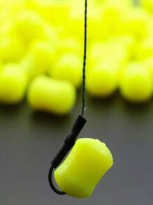 SOUGAYILANG 1box Carp Bait Soft Fishing Lure - Yellow - View 9