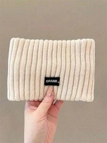 Băng đô dệt kim thời trang hình chữ cái, phù hợp cho mùa thu đông - Nhiều màu - Xem 3