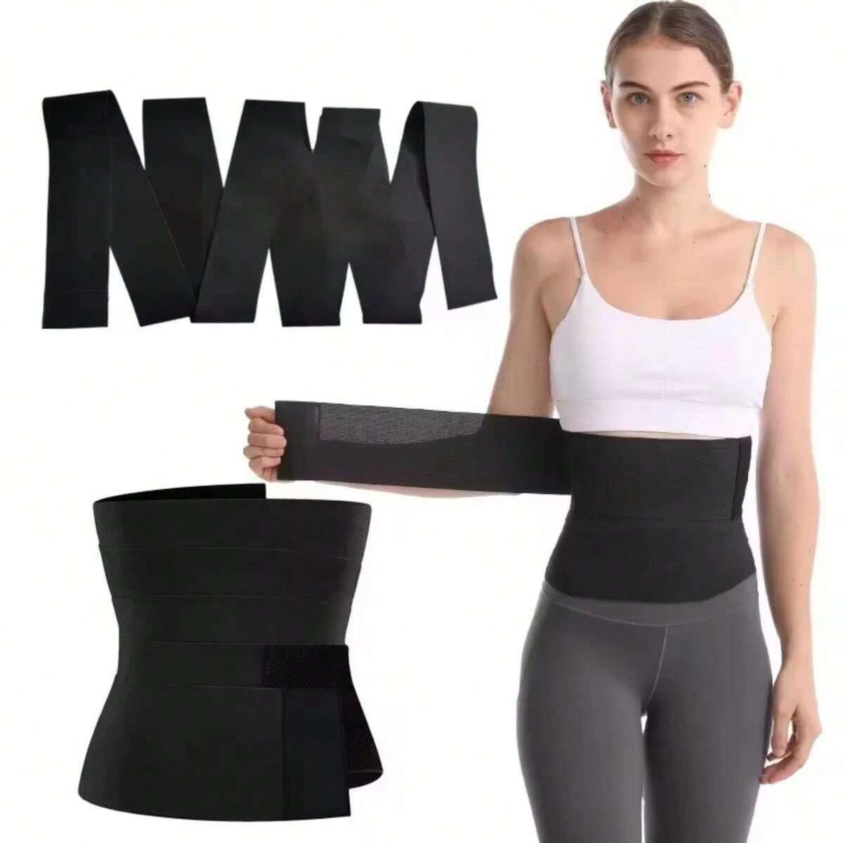Women Waist Bandage Wrap Trimmer Belt Waist Trainer Shaperwear Tummy