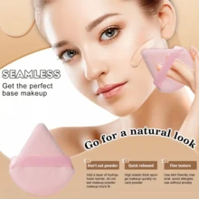 1-21 件装植绒化妆三角海绵、聚氨酯化妆品化妆粉扑、迷你化妆海绵 - 彩色 - 查看 6