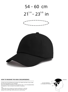 1 Mũ lưỡi trai cổ điển không gọng, unisex - Mũ trơn cao cấp dành cho bố - Có nhiều màu sắc tươi sáng - Mũ thoáng khí, có thể điều chỉnh, kiểu dáng thấp, thích hợp cho sử dụng hàng ngày, thể thao và thể thao nhóm. - màu đặc - Xem 5