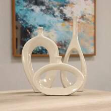 Trio Of Stylized Vases - Champagne - View 2