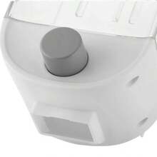 1 Liter Cereal Dispenser Wall Mounted Container Without Holes Hanging Container - trắng - Xem 6