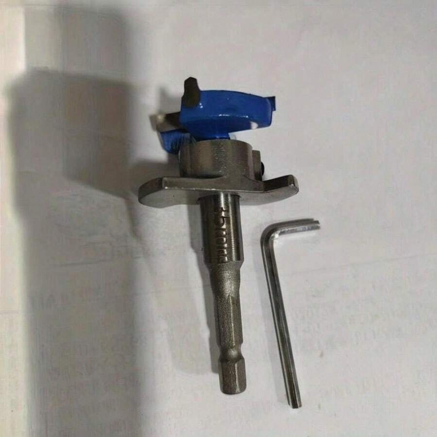 35mm 3Flute Industrial Grade Hinge Mounting Hole Punch Drill Guide