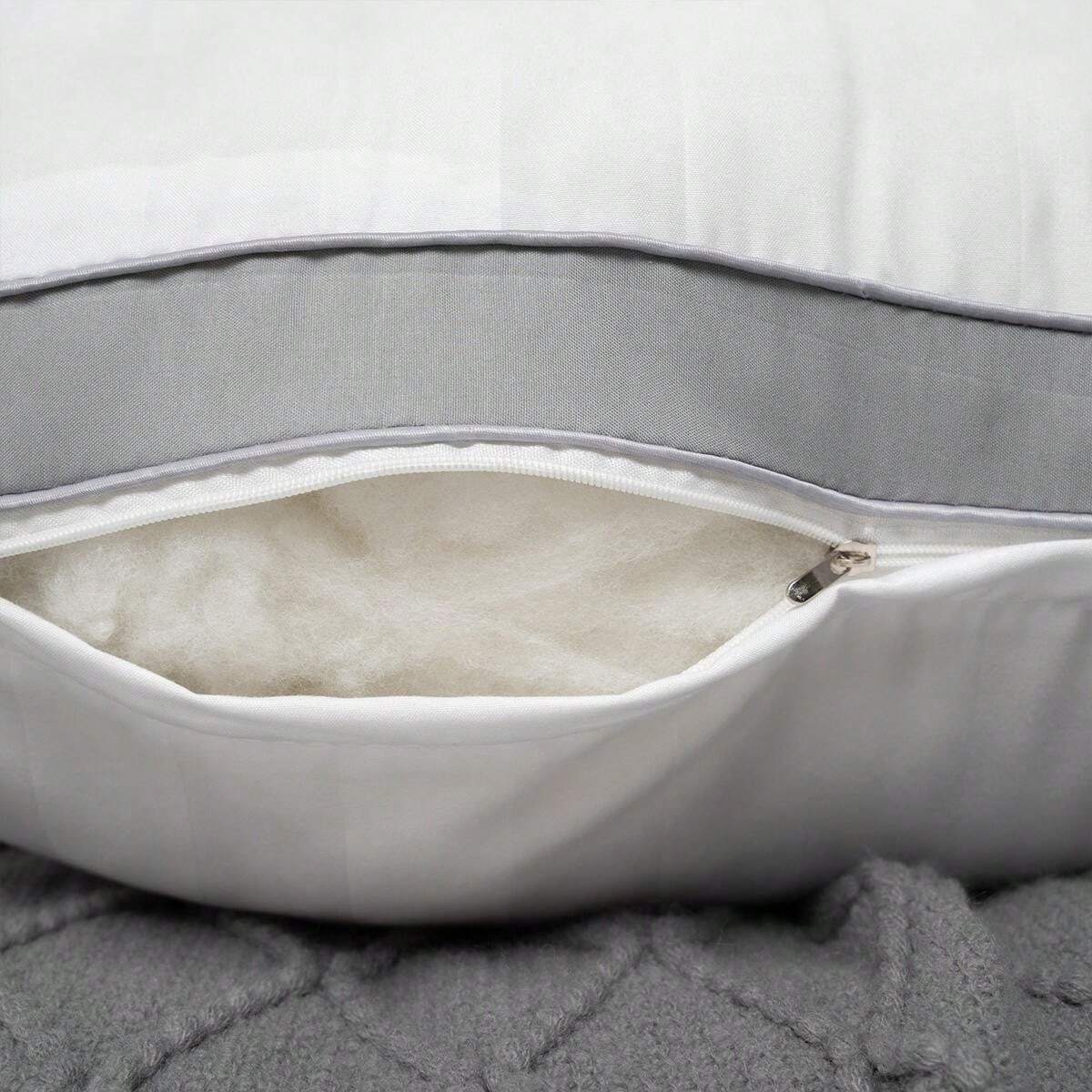 Satin Ribbon Pillows, Striped Pillow Core Super Soft, Striped, Home