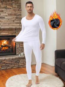 ZUTY Wärmende Unterwäsche für Freundesfreund, Herren Lange Unterhose Wärmeliniiert, weich und warm, Basisschicht für kaltes Wetter