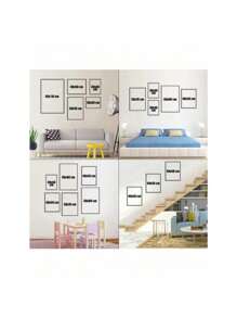 1pc Phong cảnh mùa đông Quà tặng Giáng sinh Trang trại Tuyết Tường Nghệ thuật In Canvas Tranh Bắc Âu Áp phích In Trang trí phòng khách Không có khung - Nhiều màu - Xem 3