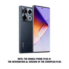 Infinix NOTE 40 Pro 8GB+256GB 4G Helio G99 6.78 英寸120Hz IPS LCD 108MP 三后置摄像头 5000mAh Android 14 移动手机双 SIM 卡充电头欧洲规格智能手机