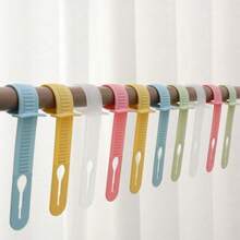 50/10 cái Kẹp chống gió cho dây phơi quần áo, Kẹp cố định giá phơi quần áo, Móc treo chống gió, Kẹp dây phơi quần áo tự khóa, Móc gia dụng chống trượt - Nhiều màu - Xem 7