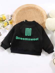 Young Boy Thicker Fleece Hoodie, & Girls Winter New Velvet Sweatshirt, Fashionable Warm Base Layer