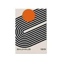 1pc Áp phích hình học trừu tượng Bauhaus hiện đại giữa thế kỷ Nghệ thuật treo tường Tranh vải Tranh in Phòng trưng bày nội thất phòng khách Nhà không có khung - Nhiều màu - Xem 15