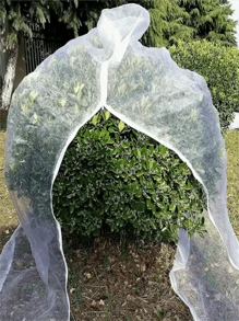 Garden Mesh Bags With Zipper: Protective Net Cover For Fruits And Vegetables, Bird Barrier Net Bags To Prevent Insects, Cicadas, Squirrels - Multiple Sizes Polyester Net