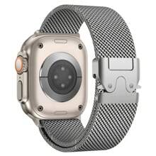 1pc Milanese Loop Apple Watch Band Magnetic Strap Adjustable Smartwatch & Wristband Replacements Compatible With Apple Watch S10 46mm 42mm Ultra 2 49mm 45mm 44mm 41mm 40mm 38mm Men's Women's Metal Breathable Waterproof Bracelet Compatible With Apple WatchiWatch Series 10 9 8 7 6 5 4 3 2 1 SE Strap Bracelet Smart Watch Accessories For Daily,Party,Holiday,Student Back To School For Mother, Father, Lover, Friend's Gift