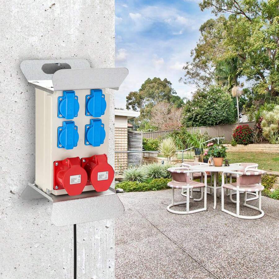 Brennenstuhl CEE Adapter IP44 (Stecker: CEE 400V/16A, Steckdose: 230V/16A