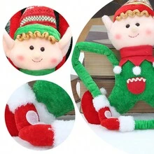 1 Mảnh Vải Trang Trí Yêu Tinh Treo Cửa Rèm Cửa Giữ Đồ Trang Trí Cây Thông Noel Trang Trí Giáng Sinh Cho Nhà Quà Tặng Tốt Nhất - Nhiều màu - Xem 9