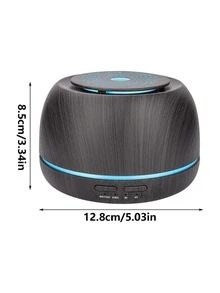 HEEYCEM 300 毫升精油扩散器，带遥控器的芳香扩散器，USB-C 电源线。芳香疗法香味空气加湿器，无水自动关闭，7 色 LED 灯，适用于房间、办公室 - 多色 - 查看 10
