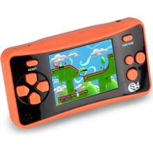 Handheld Game For Portable Retro Video Game Player Built-In 152 Classic Games 2.5 Inches LCD Screen Family Recreation Arcade Gaming System Birthday Present - Orange - View 5