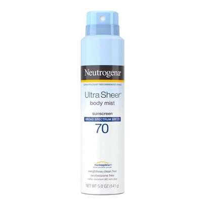 Ultra Sheer Body Mist SPF 70 5oz /141g
