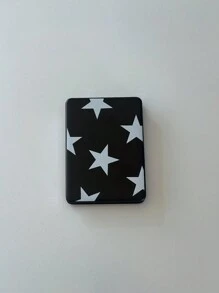 Star Pattern Foldable Mirror Double-Sided Folding Cosmetic Mirror Mini Portable Carry-On Mirror Handheld Pocket Carry Two Folding Small Mirror - Multicolor - View 8