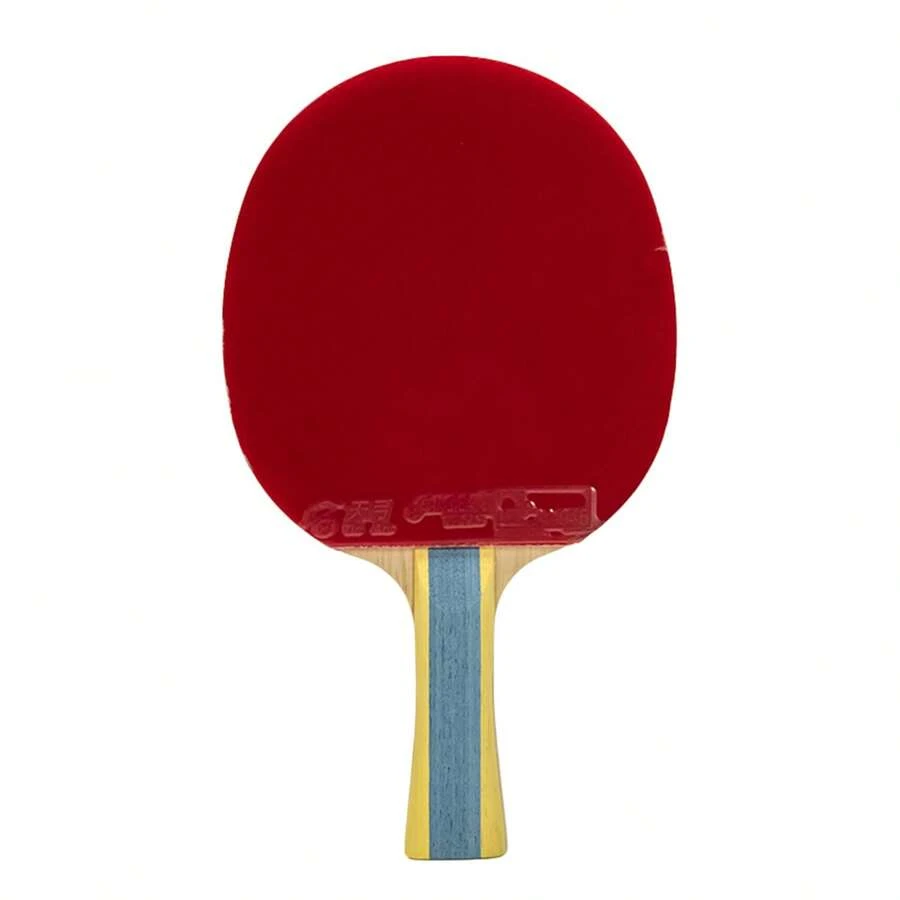 Dhs Raquette de tennis de table antiadhésive double face, stylo 3 étoiles, pour hommes et