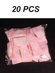 10/20 chiếc khăn nén Mini Tablets dùng một lần Khăn mặt di động dùng cho du lịch, cắm trại, đi bộ đường dài, thể thao, thẩm mỹ viện, khăn lau tay tại nhà - Hồng - Xem 7