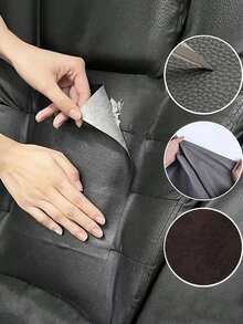 2 件/套 20*30 厘米自粘 PU 皮革修补套件 - 快速修复家具和汽车内饰修复，用于沙发修补家具桌椅贴纸、座椅包鞋床修复 PU 人造皮革皮、家居饰品 - 彩色 - 查看 1