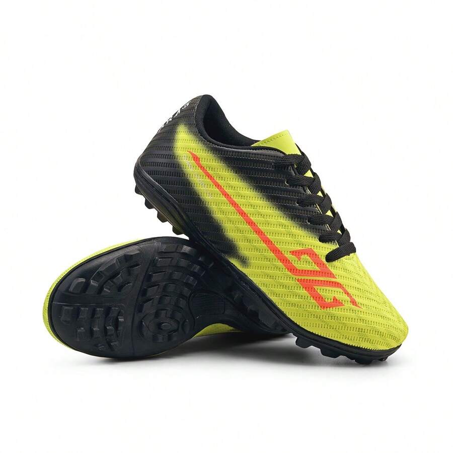 Society Football Boots With Super Light And Comfortable Stitched Sole Premium Line - 黃/黑 - 查看 1
